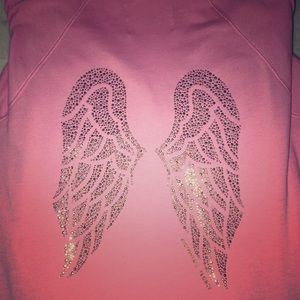 Victoria’s Secret Angel Wings Zip Up Hoodie
